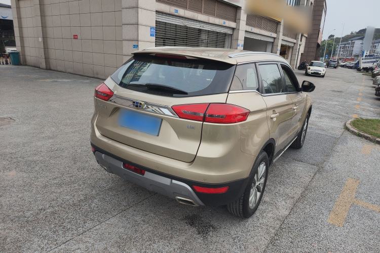 Used Geely Auto Emgrand X7 Sport 2016 1.8TD Automatic ZhiShang Model Rear Right 45 Deg