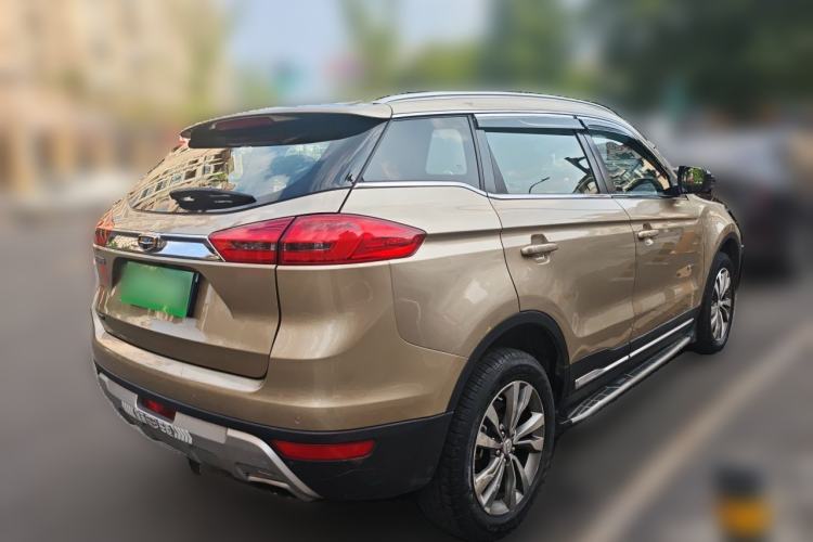 Used Geely Auto Emgrand X7 Sport 2016 1.8TD Automatic All-Wheel-Drive ZhiZun Edition Rear Right 45 Deg