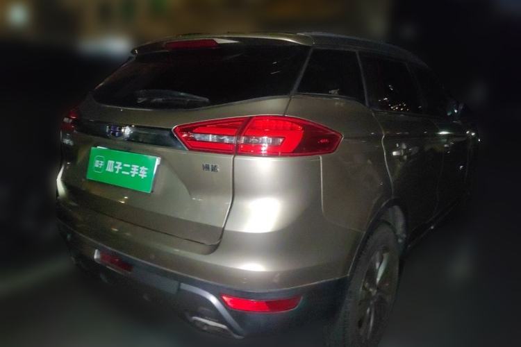 Used Geely Auto Emgrand X7 Sport 2016 1.8TD Automatic ZhiZun Version Rear Right 45 Deg