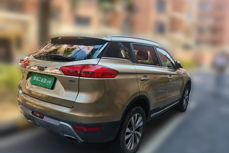 Used Geely Auto Emgrand X7 Sport 2016 2.0L Manual ZhiShang Version Rear Right 45 Deg