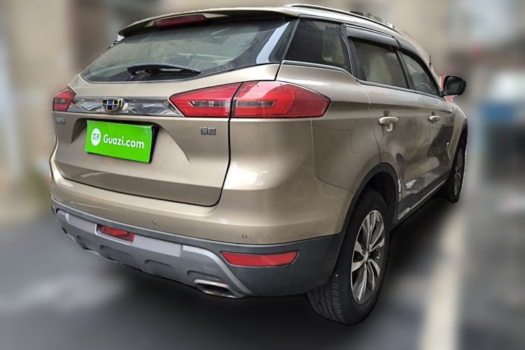 Used Geely Auto Emgrand X7 Sport 2016 1.8TD Automatic ZhiZun Version Rear Right 45 Deg