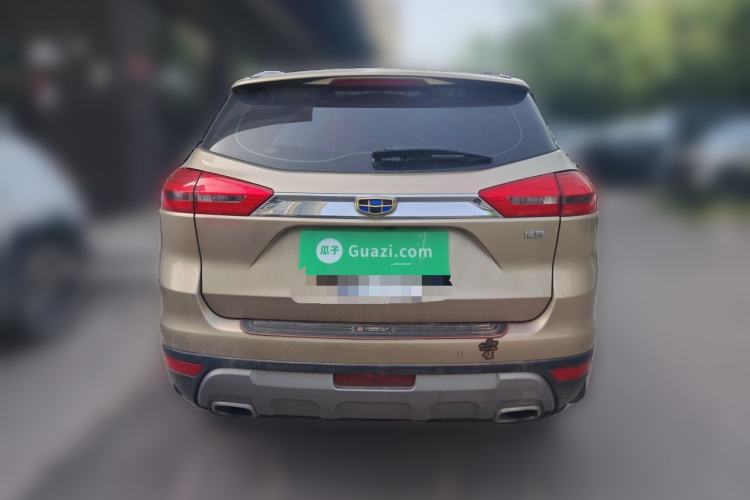 Used Geely Auto Emgrand X7 Sport 2016 1.8TD Automatic Smart Connectivity Version Rear