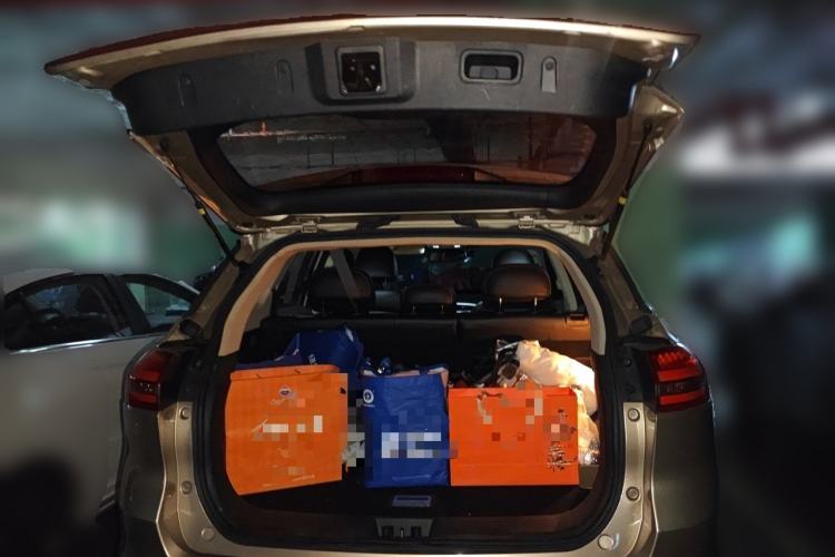 Used Geely Auto Emgrand X7 Sport 2016 1.8TD Manual Smart Edition Trunk