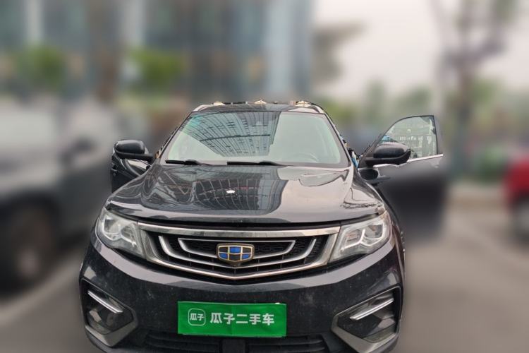Used Geely Auto Emgrand X7 Sport 2018 1.8TD Automatic Two-Wheel Drive ZhiZun Model with 4G Connectivity Front