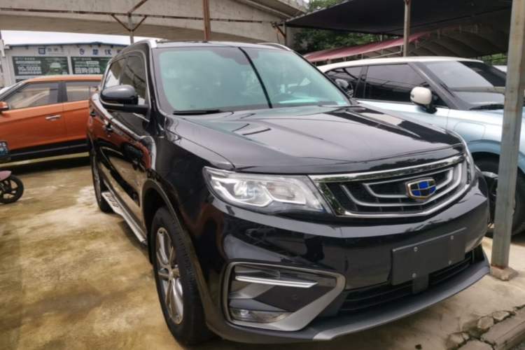 Used Geely Auto Emgrand X7 Sport 2018 1.8TD Automatic Two-Wheel Drive Smart 4G Connected Version Front Right 45 Deg