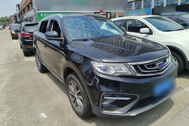 Used Geely Auto Emgrand X7 Sport 2018 1.8TD Automatic Two-Wheel Drive Smart Connect 4G Internet Edition Front Right 45 Deg