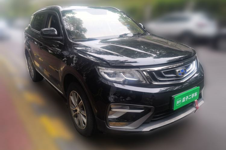 Used Geely Auto Emgrand X7 Sport 2018 Revised Version 1.8TD Automatic Two-Wheel Drive Smart Connectivity 4G-Enabled Edition Front Right 45 Deg