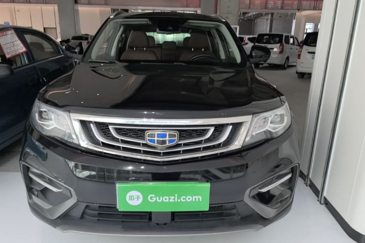 Used Geely Auto Emgrand X7 Sport 2018 1.8TD Automatic Two-Wheel Drive ZhiZun Model with 4G Connectivity Front