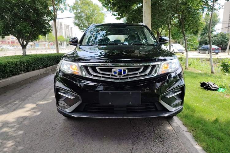 Used Geely Auto Emgrand X7 Sport 2018 1.8TD Automatic Two-Wheel Drive Smart Connect 4G Internet Edition Front