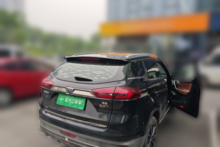 Used Geely Auto Emgrand X7 Sport 2018 1.8TD Automatic Two-Wheel Drive ZhiZun Model with 4G Connectivity Rear Right 45 Deg