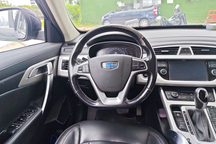 Used Geely Auto Emgrand X7 Sport 2018 1.8TD Automatic Two-Wheel Drive Smart Connect 4G Internet Edition Steering Wheel