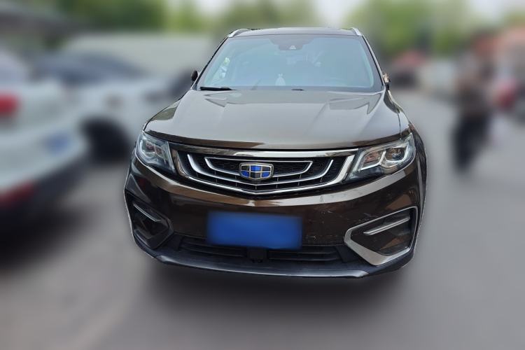 Used Geely Auto Emgrand X7 Sport 2018 1.8TD Automatic Two-Wheel Drive ZhiZun Model with 4G Connectivity Front