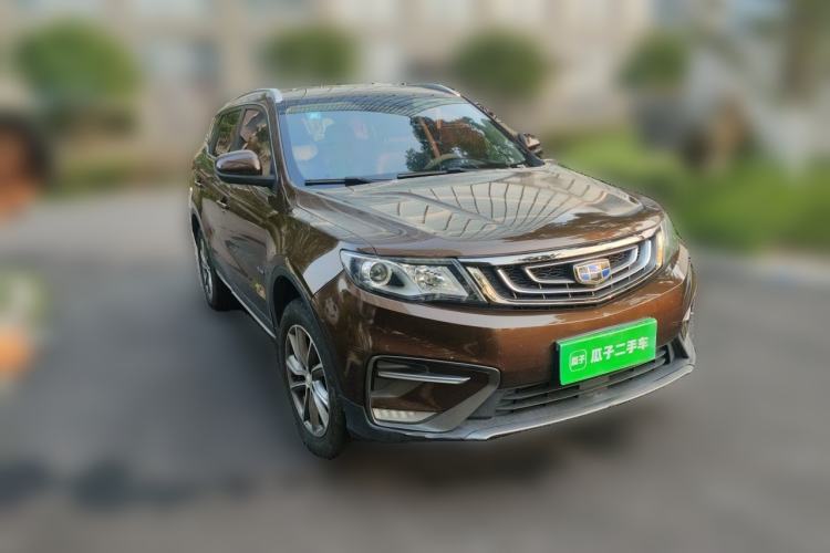 Used Geely Auto Emgrand X7 Sport 2018 1.8TD Automatic Two-Wheel Drive Zhiya Model Front Right 45 Deg