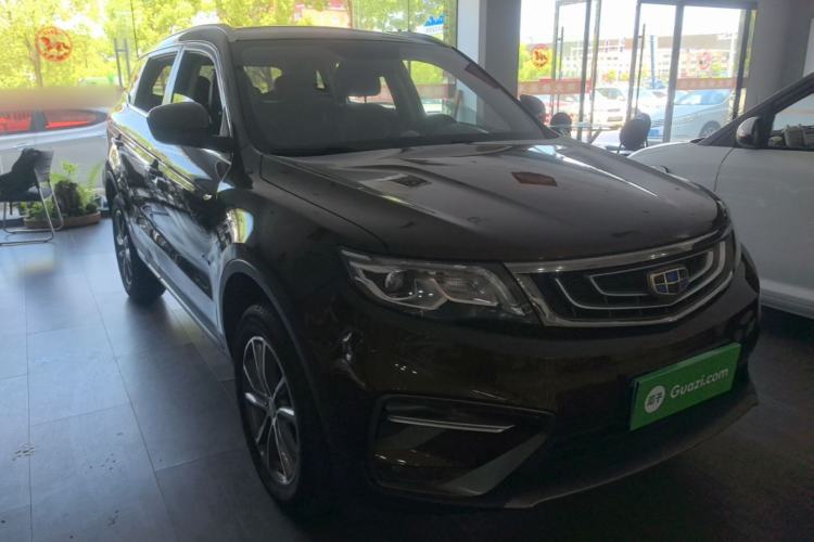 Used Geely Auto Emgrand X7 Sport 2018 1.8TD Automatic Two-Wheel Drive Smart Connect 4G Internet Edition Front Right 45 Deg