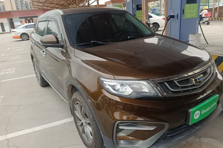 Used Geely Auto Emgrand X7 Sport 2018 1.8TD Automatic Two-Wheel Drive Smart 4G Connected Version Front Right 45 Deg
