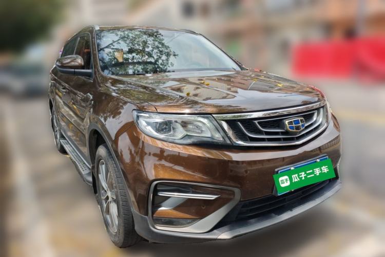 Used Geely Auto Emgrand X7 Sport 2018 1.8TD Automatic Two-Wheel Drive Smart Connect 4G Internet Edition Front Right 45 Deg