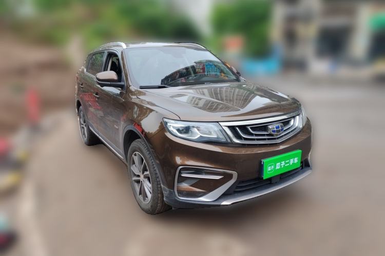 Used Geely Auto Emgrand X7 Sport 2018 1.8TD Automatic Two-Wheel Drive Smart 4G Connected Version Front Right 45 Deg