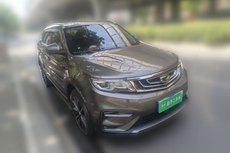 Used Geely Auto Emgrand X7 Sport 2018 1.8TD Automatic All-Wheel-Drive ZhiZun Model with 4G Connectivity Front Right 45 Deg