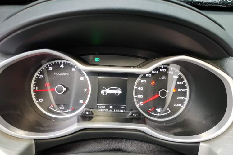 Used Geely Auto Emgrand X7 Sport 2018 1.8TD Automatic Two-Wheel Drive Zhiya Model Instrument Cluster