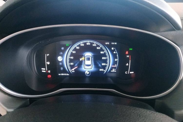 Used Geely Auto Emgrand X7 Sport 2018 1.8TD Automatic Two-Wheel Drive Smart Connect 4G Internet Edition Instrument Cluster