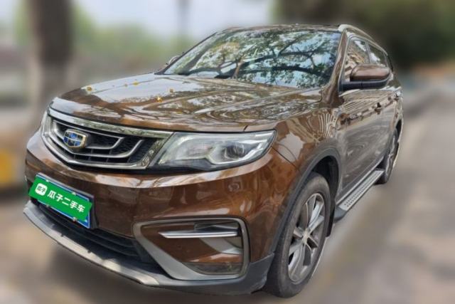Used Geely Auto Emgrand X7 Sport 2018 1.8TD Automatic Two-Wheel Drive Smart Connect 4G Internet Edition