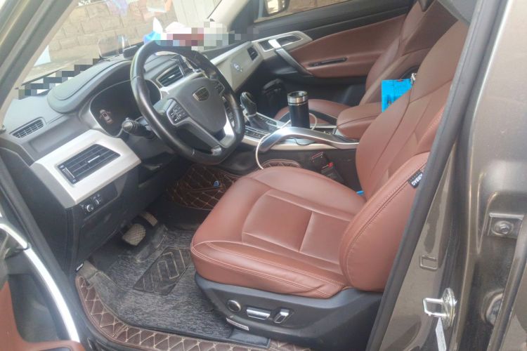 Used Geely Auto Emgrand X7 Sport 2018 1.8TD Automatic All-Wheel-Drive ZhiZun Model with 4G Connectivity Left Front Seat