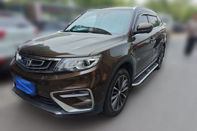 Used Geely Auto Emgrand X7 Sport 2018 1.8TD Automatic Two-Wheel Drive ZhiZun Model with 4G Connectivity
