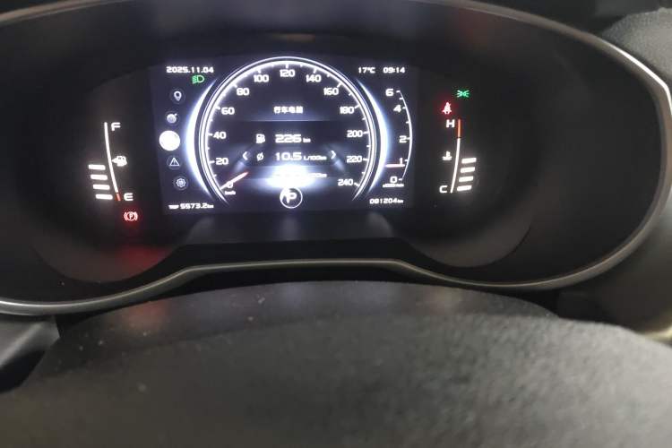 Used Geely Auto Emgrand X7 Sport 2018 1.8TD Automatic Two-Wheel Drive Smart Connect 4G Internet Edition Odometer Close Up