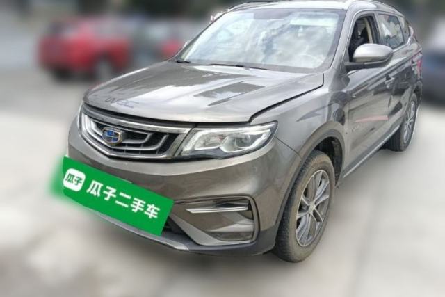 Used Geely Auto Emgrand X7 Sport 2018 1.8TD Automatic Two-Wheel Drive ZhiZun Model with 4G Connectivity