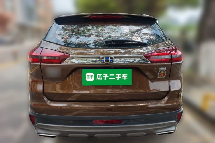 Used Geely Auto Emgrand X7 Sport 2018 1.8TD Automatic Two-Wheel Drive Smart Connect 4G Internet Edition Rear