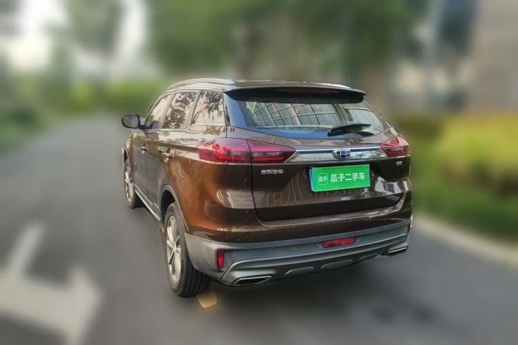 Used Geely Auto Emgrand X7 Sport 2018 1.8TD Automatic Two-Wheel Drive Zhiya Model Rear Left 45 Deg