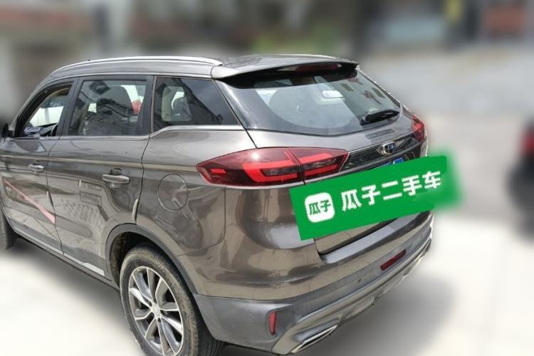 Used Geely Auto Emgrand X7 Sport 2018 1.8TD Automatic Two-Wheel Drive ZhiZun Model with 4G Connectivity Rear Left 45 Deg