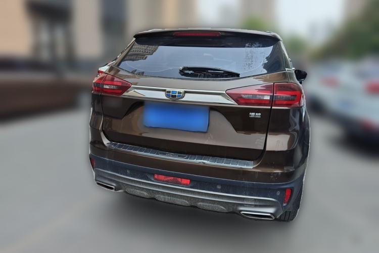 Used Geely Auto Emgrand X7 Sport 2018 1.8TD Automatic Two-Wheel Drive ZhiZun Model with 4G Connectivity Rear
