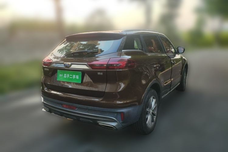 Used Geely Auto Emgrand X7 Sport 2018 1.8TD Automatic Two-Wheel Drive Zhiya Model Rear Right 45 Deg