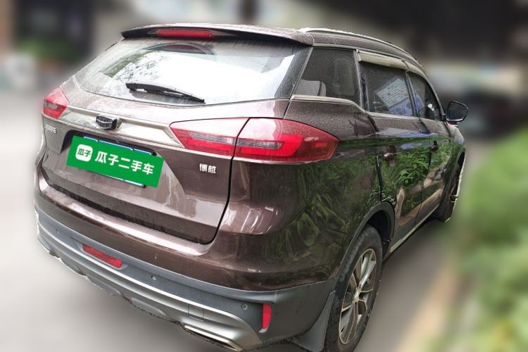 Used Geely Auto Emgrand X7 Sport 2018 1.8TD Automatic Two-Wheel Drive Smart Connect 4G Internet Edition Rear Right 45 Deg