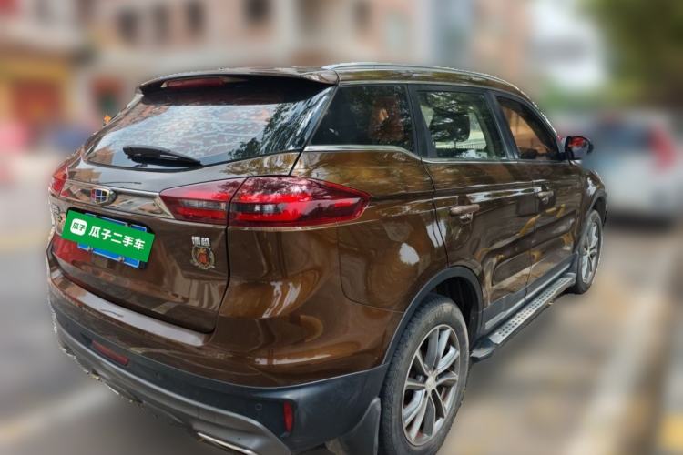Used Geely Auto Emgrand X7 Sport 2018 1.8TD Automatic Two-Wheel Drive Smart Connect 4G Internet Edition Rear Right 45 Deg