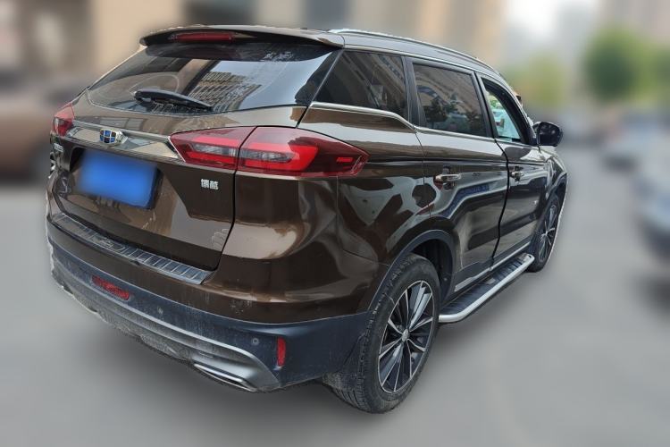 Used Geely Auto Emgrand X7 Sport 2018 1.8TD Automatic Two-Wheel Drive ZhiZun Model with 4G Connectivity Rear Right 45 Deg