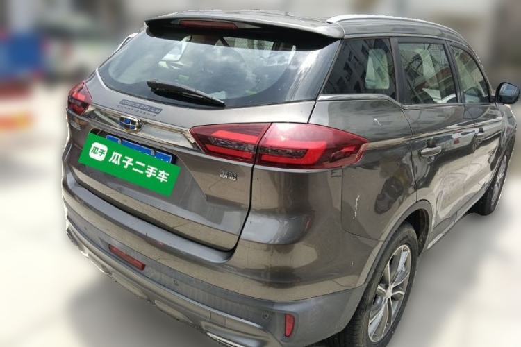 Used Geely Auto Emgrand X7 Sport 2018 1.8TD Automatic Two-Wheel Drive ZhiZun Model with 4G Connectivity Rear Right 45 Deg