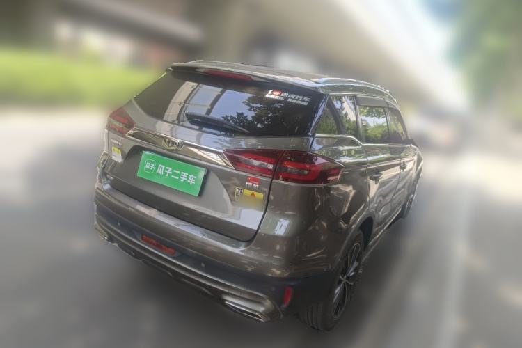 Used Geely Auto Emgrand X7 Sport 2018 1.8TD Automatic All-Wheel-Drive ZhiZun Model with 4G Connectivity Rear Right 45 Deg