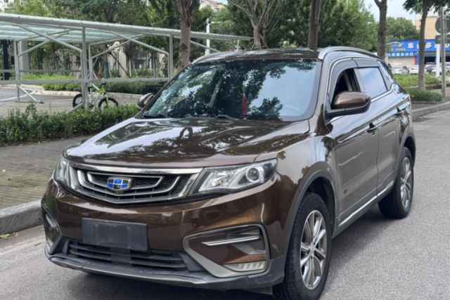 Ojetý Geely Auto Emgrand X7 Sport 2018 1.8TD Automatic Two-Wheel Drive Zhiya Model
