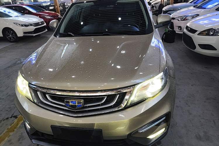 Used Geely Auto Emgrand X7 Sport 2018 1.8TD Automatic Two-Wheel Drive Smart Connect 4G Internet Edition Front