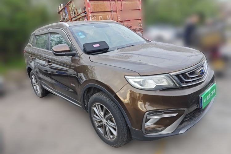 Used Geely Auto Emgrand X7 Sport 2018 1.8TD Manual Two-Wheel Drive Smart Connect 4G Internet Edition Front Right 45 Deg