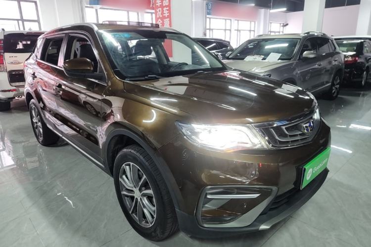 Used Geely Auto Emgrand X7 Sport 2018 1.8TD Automatic Two-Wheel Drive Smart Connect 4G Internet Edition Front Right 45 Deg