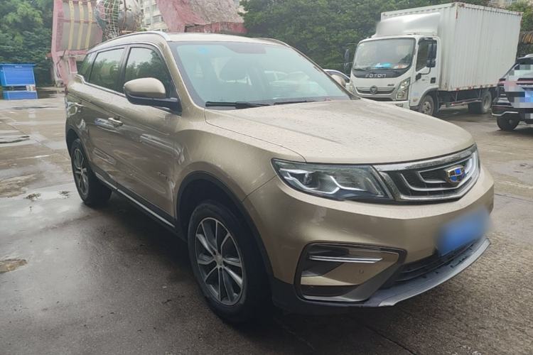Used Geely Auto Emgrand X7 Sport 2018 1.8TD Automatic Two-Wheel Drive Smart Connect 4G Internet Edition Front Right 45 Deg