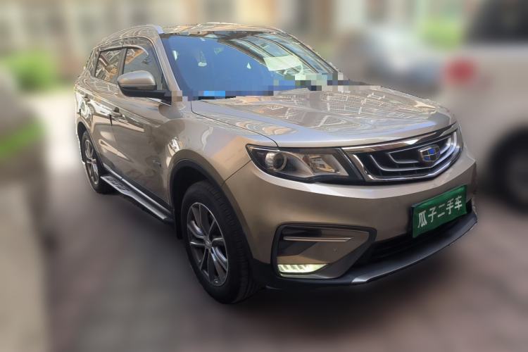 Used Geely Auto Emgrand X7 Sport 2018 1.8TD Automatic Two-Wheel Drive Zhiya Model Front Right 45 Deg
