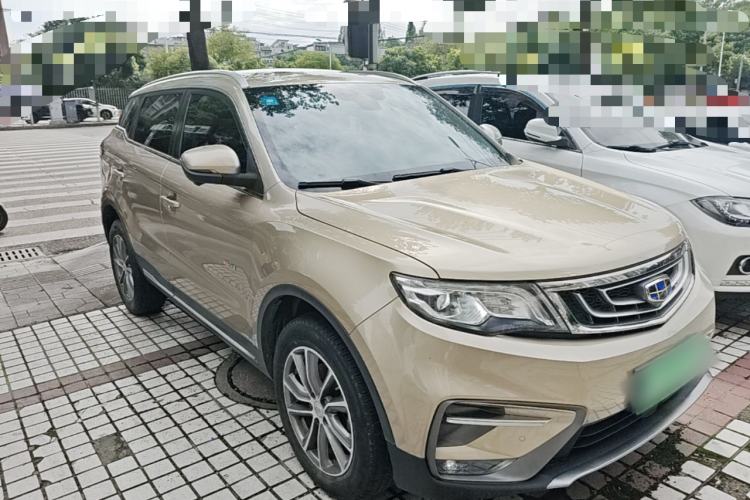 Used Geely Auto Emgrand X7 Sport 2018 1.8TD Automatic Two-Wheel Drive Smart 4G Connected Version Front Right 45 Deg