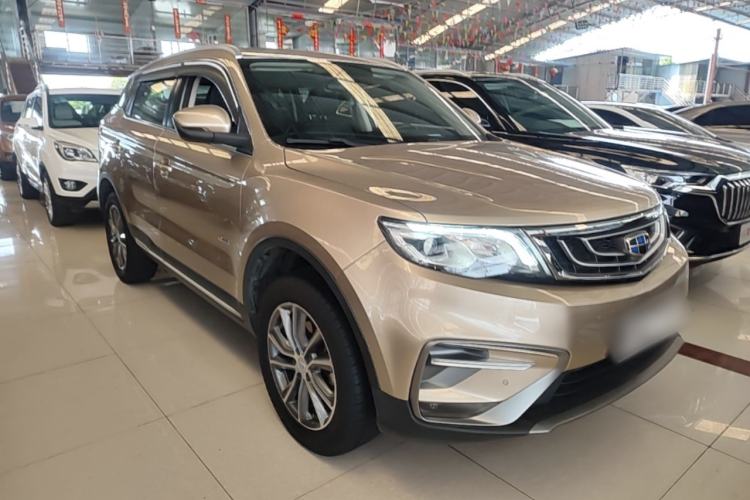 Used Geely Auto Emgrand X7 Sport 2018 1.8TD Automatic Two-Wheel Drive Smart Connect 4G Internet Edition Front Right 45 Deg