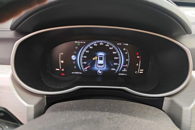 Used Geely Auto Emgrand X7 Sport 2018 1.8TD Manual Two-Wheel Drive Smart Connect 4G Internet Edition Instrument Cluster