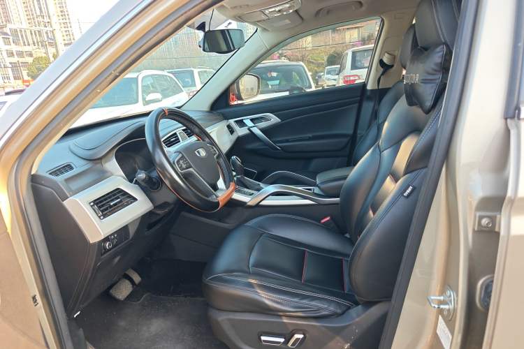 Used Geely Auto Emgrand X7 Sport 2018 1.8TD Automatic Two-Wheel Drive Smart Connect 4G Internet Edition Left Front Seat