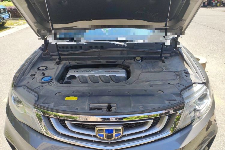 Used Geely Auto Emgrand X7 Sport 2018 1.8TD Automatic Two-Wheel Drive Smart Connect 4G Internet Edition Engine Bay